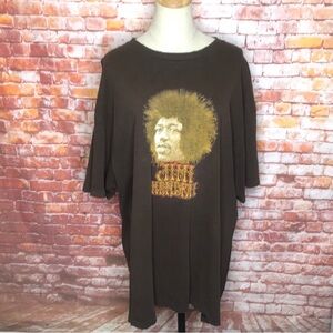 Briwn Jimmy Hendrix 100% Cotton Graphic Tee